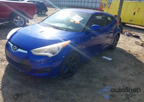 2014 Hyundai Veloster Base W/Black z USA, uszkodzony, nr VIN KMHTC6AD6EU203852